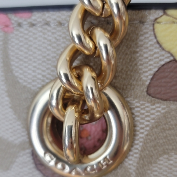 🦒 Coach 2 PCS SET Designer Shoulder Bag Purse Handbag Wallet  Signature - Picture 12 of 14